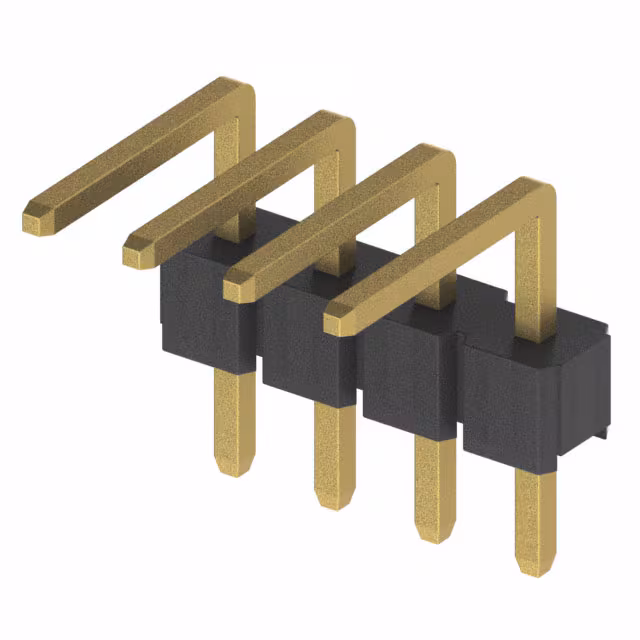 PH1RA-04-UA Adam Tech  Headers Male Pins